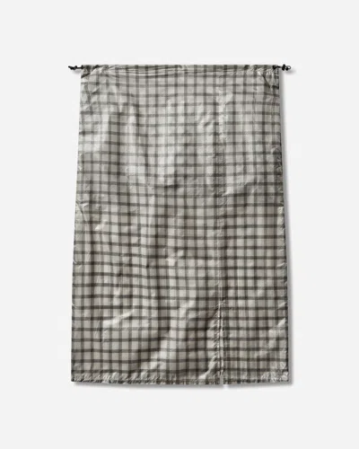 Roa Women S Nia See Through Printed Check Mid Skirt In Multi