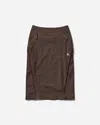 Roa Y-zip Skirt In Brown