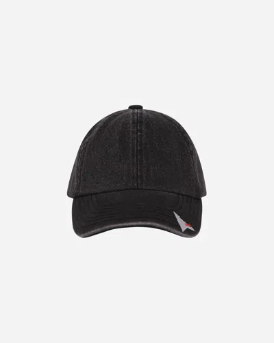 Roa Wrangler Aero 6 Panel Cap Dark In Black