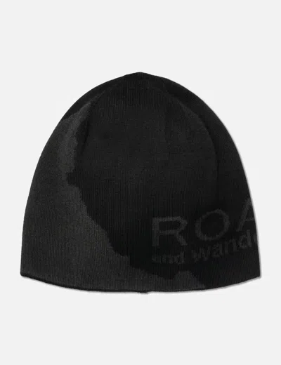 ROA ROA X AND WANDER LOGO COTTON BEANIE