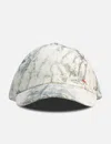 Roa X Wrangler Denim 6 Panel Cap Washed Pattern In Neutral
