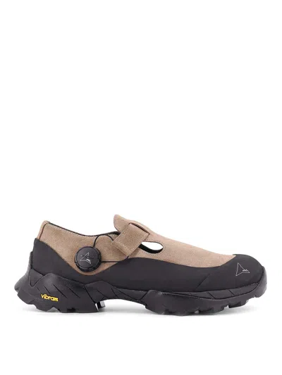 Roa Sneakers Pala Suede With Cut-out Detail
