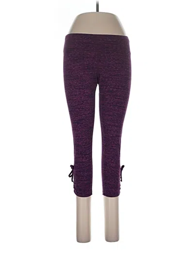 Pre-owned Road Runner Sports Active Pants In Purple