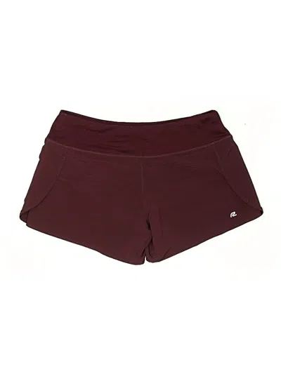 Pre-owned Road Runner Sports Athletic Shorts In Burgundy