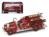Road Signature 1938 Ahrens Fox Vc Fire Engine Red 1/43 Diecast Model By