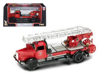 Road Signature 1944 Mercedes Typ L4500f Fire Engine Red 1/43 Diecast Model By