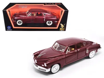 Road Signature 1948 Tucker Torpedo Burgundy 1/18 Diecast Model Car By