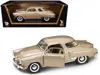 Road Signature 1950 Studebaker Champion Golden Tan 1/18 Diecast Model Car By  In Gold