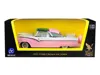 Road Signature 1955 Ford Crown Victoria Pink And White 1/43 Diecast Model Car By