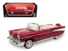 Road Signature 1957 Chevrolet Bel Air Convertible Red 1/18 Diecast Model Car By  In Red