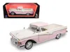 Road Signature 1957 Ford Ranchero Pickup Truck Pink 1/18 Diecast Model By  In Pink