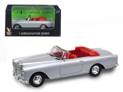 Road Signature 1961 Bentley Continental S2 Park Ward Dhc Convertible Silver 1/43 Diecast Car Model By Road Signatur