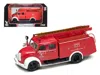 Road Signature 1961 Magirus Deutz Mercur Tlf-16 Red/white 1/43 Diecast Model Car By