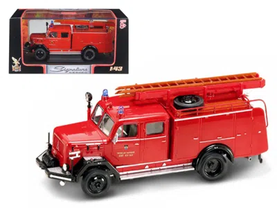 Road Signature 1964 Magirus Deutz 150 D 10 F Tlf-16 Fire Engine 1/43 Diecast Car By