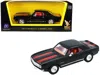 Road Signature 1967 Chevrolet Camaro Z-28 Black With Red Stripes 1/43 Diecast Model Car By