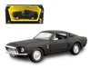 Road Signature 1968 Ford Mustang Shelby Gt500 Kr Matt Black 1/43 Diecast Model Car By