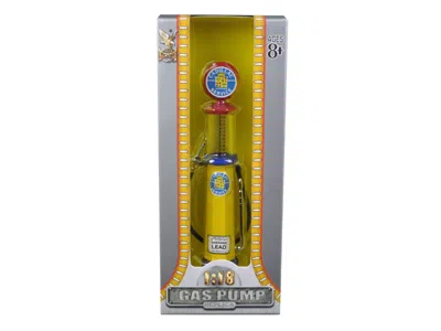 Road Signature Cadillac Gasoline Vintage Gas Pump Cylinder 1/18 Diecast Replica By