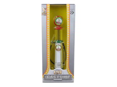 Road Signature Eagle Gasoline Vintage Gas Pump Cylinder 1/18 Diecast Replica By