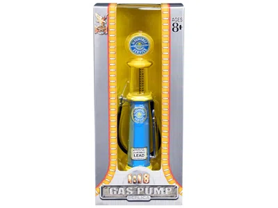 Road Signature Oldsmobile Service Vintage Cylinder Gas Pump 1/18 Diecast Replica By