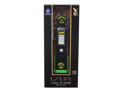 Road Signature Polly Gasoline Vintage Gas Pump Digital 1/18 Diecast Replica By