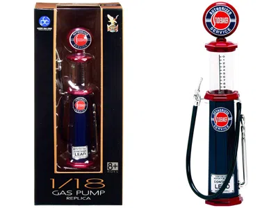Road Signature Studebaker Vintage Cylinder Gas Pump 1/18 Diecast Replica By