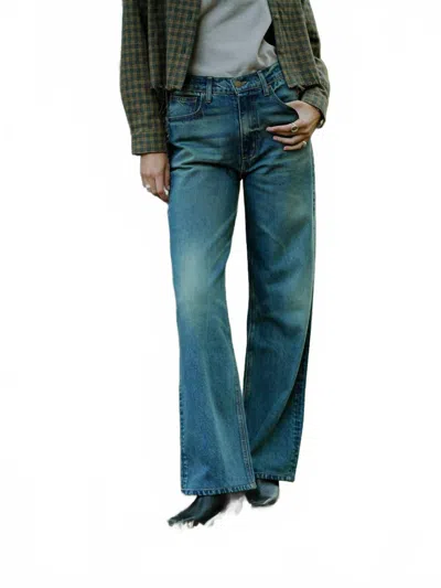 Road To Nowhere Aiden Denim Jeans In Garrison Vintage In Blue
