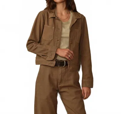 Road To Nowhere Cody Jacket In Fatigue In Brown
