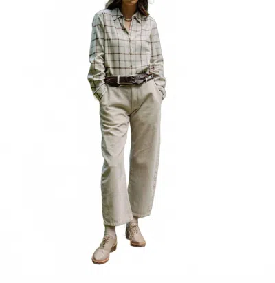 Road To Nowhere Recycled Cotton Pilon Pants In Origami In Multi