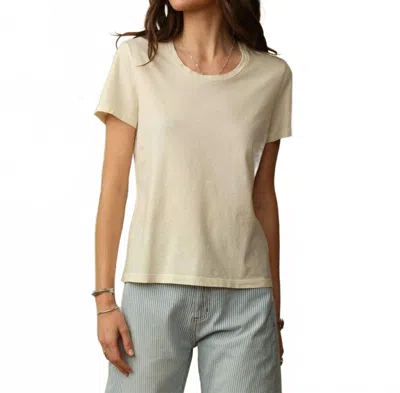 Road To Nowhere Teresa Tee In Stone In Neutral