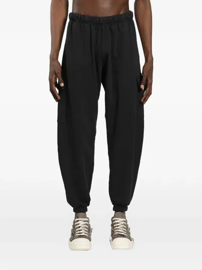 Roadless Cotton Jersey Track Pants In Black