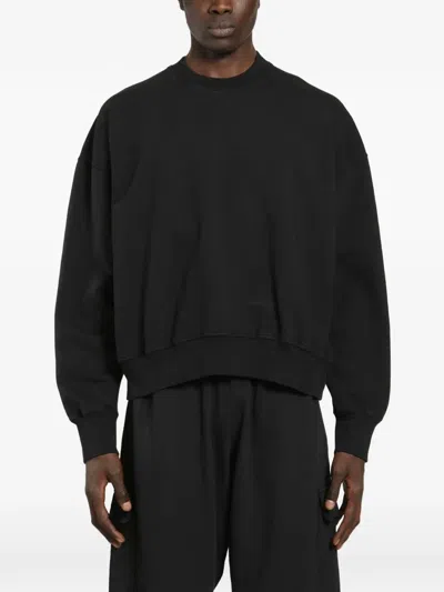 Roadless Crew-neck Long-sleeve Sweatshirt In Black