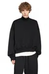 Roadless Man Black Sweatshirts In Black