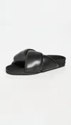 Roam Demi Twist Sandal In Black In Black