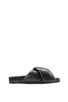 Roam Foldy Puffy Slide Sandal In Black