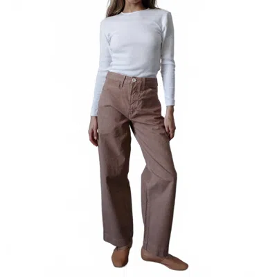 Roam Isa Pant In Clay In White