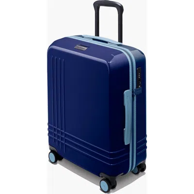 Roam Luggage Large Expandable Carry-on Luggage In Blue