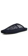 Roam Mesh Baboosh Mules Navy In Multi