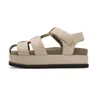 Roam Women's 90's Stack Shoe In Cement In Sand