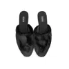 Roam Women's Cloud Mule In Faux Fur In Black