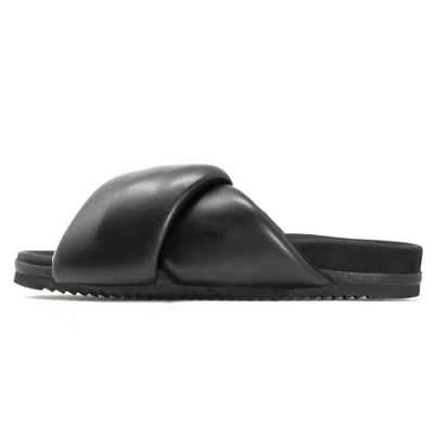 Roam Women's Foldy Puffy Slide Sandal In Black