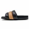 Roam The Puffy Slide Sandal In Beige/black