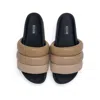 Roam Women's Puffy Sandal In Earth In Beige