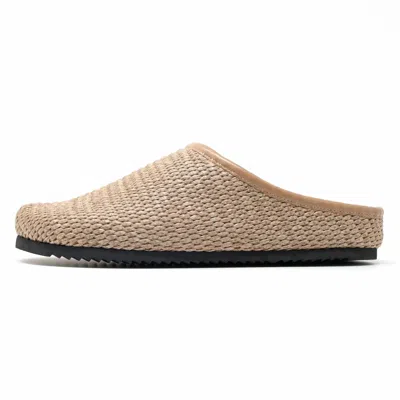 Roam Women's Raffia Mule In Natural In Neutral