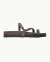 Roam Women's Whirl Sandal In Taupe In Brown