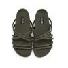 Roam Women's X Sandal In Khaki In Multi