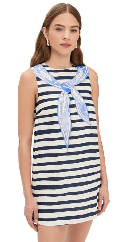 Roame. Cove Mini Dress Riviera In Black