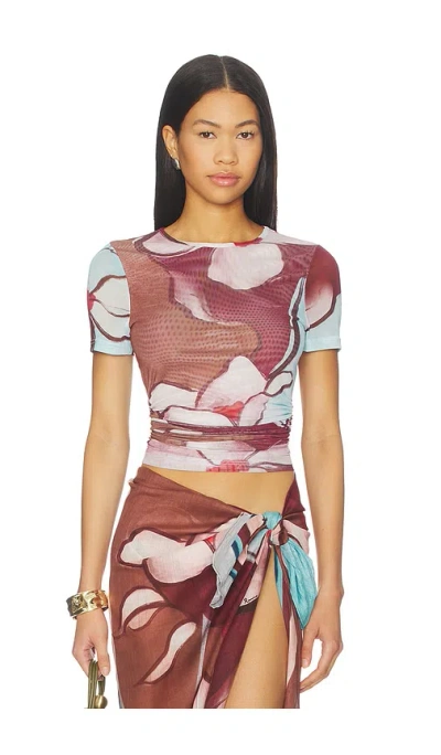 Roame. Marley Tee In Marisol Bloom