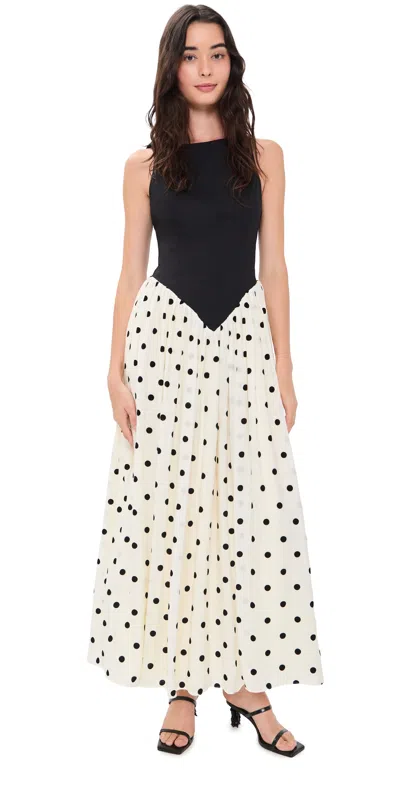 Roame. Pamela Dress Heirloom Dot