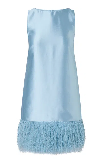 Roame. Roame Reyna Mini Dress In Blue