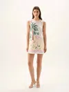 Roame. Sofia Mini Dress In Utopia In Multi